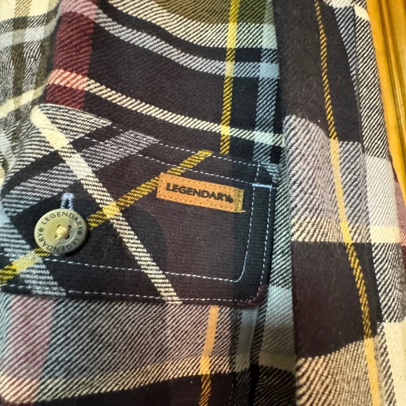 Legendary Whitetail Men's Buck Camp Flannel Shirt 2XT New with tags - Picture 6 of 12